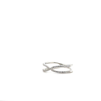 X ZZ SILVER RING