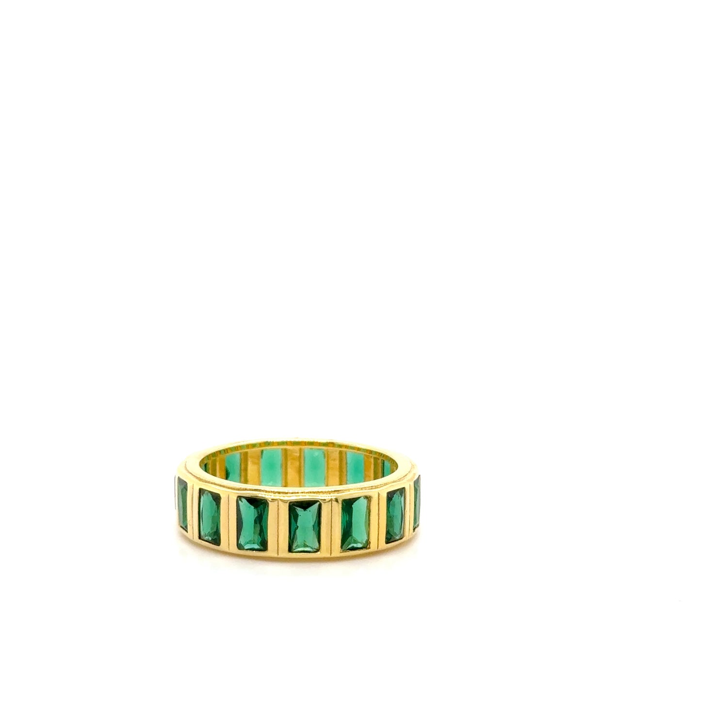 GREEN CHUNKY GOLD BAND