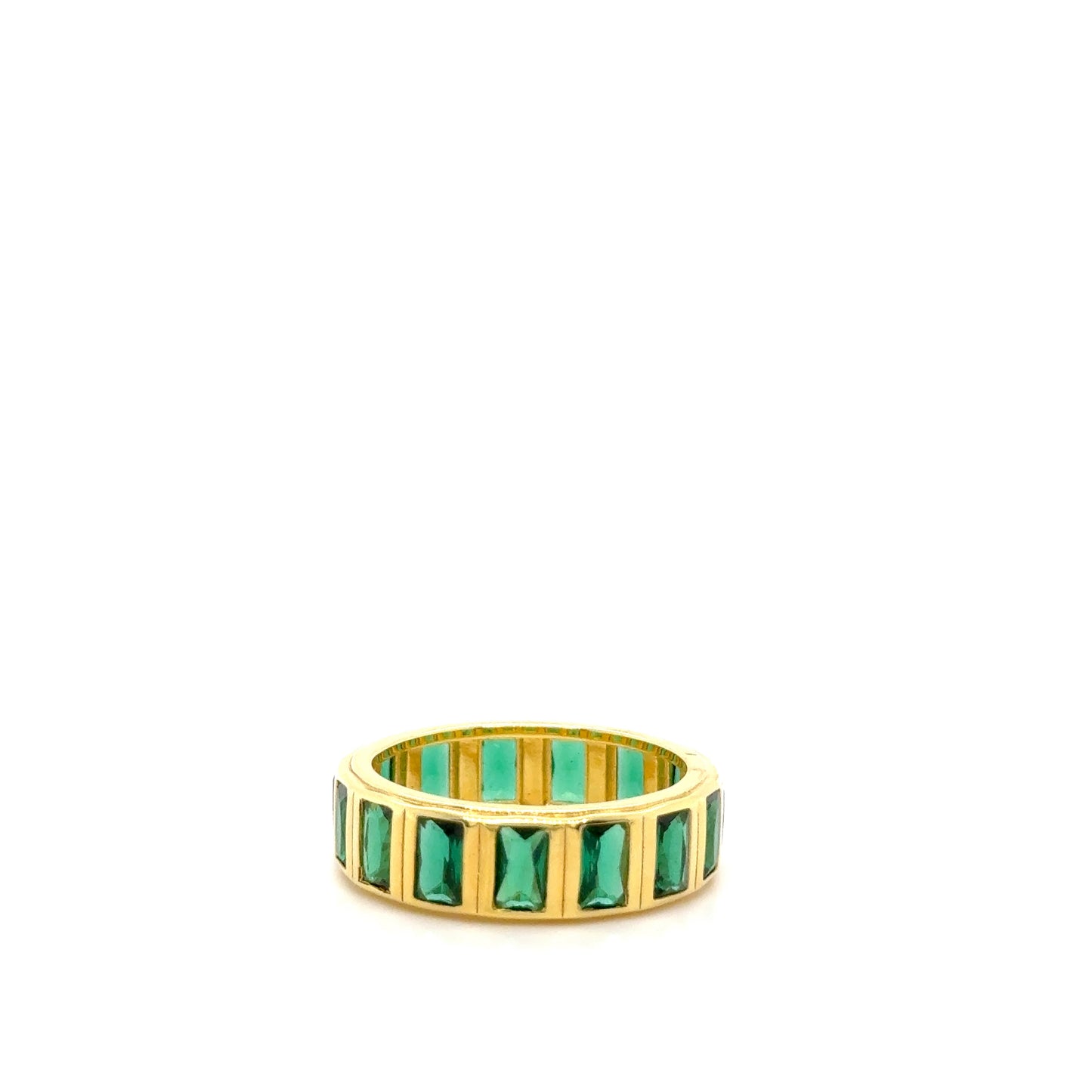GREEN CHUNKY GOLD BAND