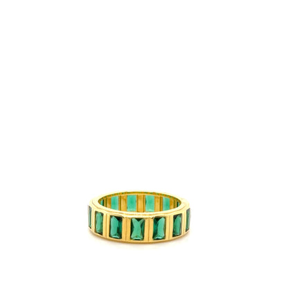 GREEN CHUNKY GOLD BAND