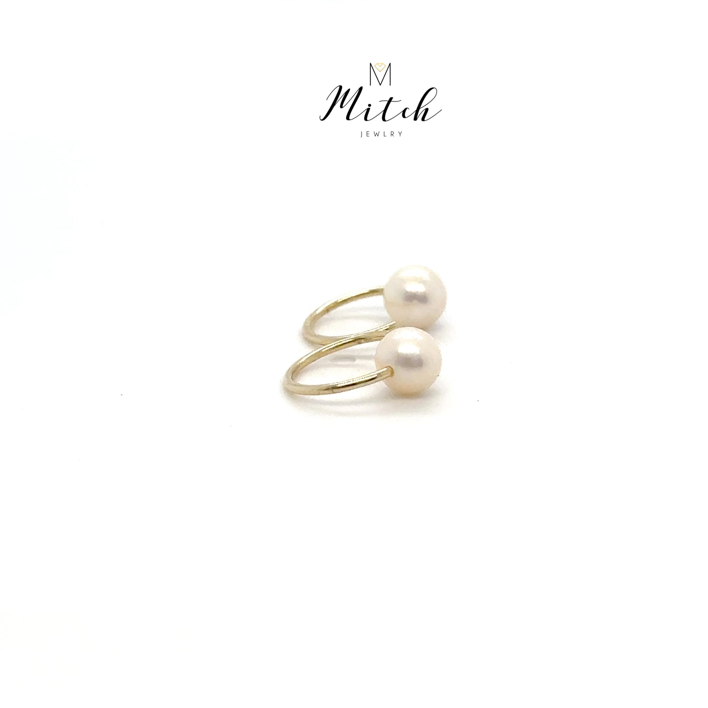 Pearl Hook 14k Gold