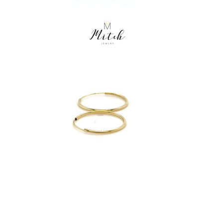 Gold Hoops 14k Gold