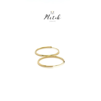 Gold Hoops 14k Gold