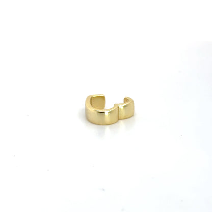 CHUNKY HEART SILVER CUFF